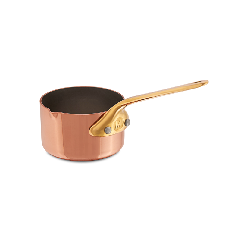 Mini Cacerola de Cobre con Interior de Acero Inoxidable y Pico Vertedor M’MINIS